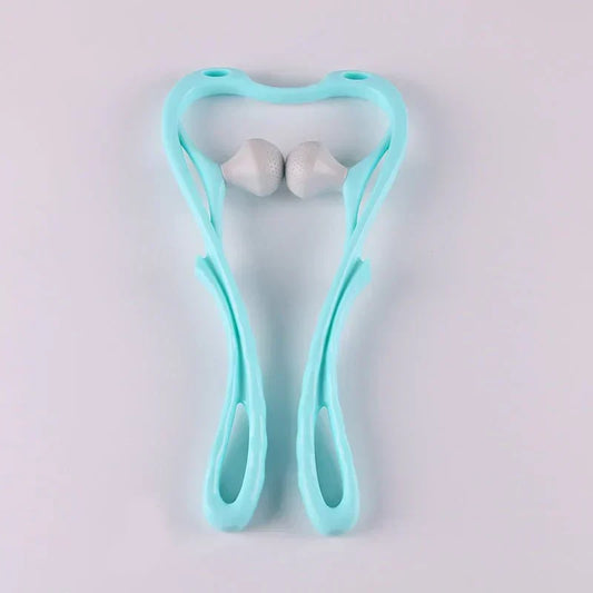 High Quality Multi-function Manual Relaxed Cervical Massager Pressure Relieve Double Ball Pressing Meridian Massager